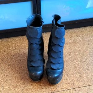 Chie Mihara leather boots, size EU 37, US size 7